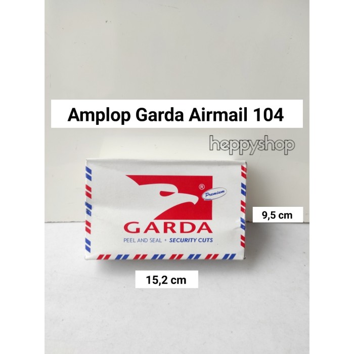 

Cuci Gudang Amplop Garda Airmail 104 Limited