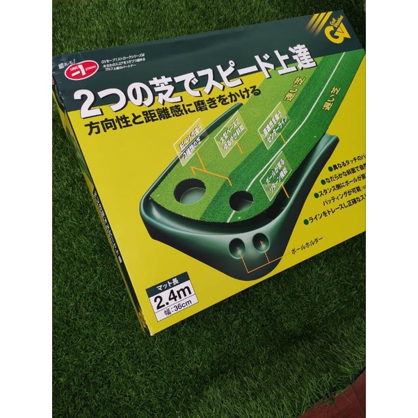 Putting Mat Karpet golf Tabata Jepang Latihan Stick golf Putter golf latihan main golf di rumah lati