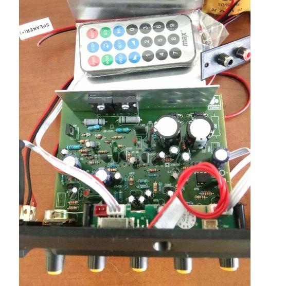 New Sale Kit power spiker aktif  bloototh + trafo 3 amper merk RM