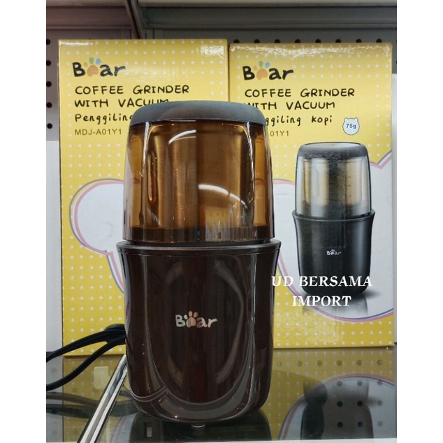 BEAR Coffe Grinder Vacuum/Alat Penggiling Biji Kopi Disertai Vakum