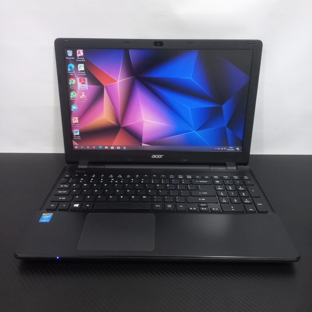 Laptop Acer Travelmate P256-M Intel Core i3 Gen4 Ram 8GB SSD 258GB Win 10 - siap pakai