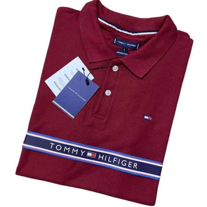 kaos polo/polo shirt polos/krah polo shirt/kaos tommy pria