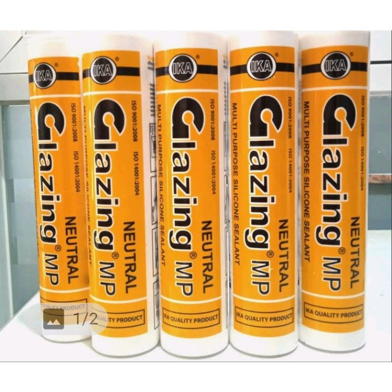 (Netral= Tidak Bau) Lem Silicone Lem Sealant Lem Kaca Lem Aluminium Lem Netral GP ASIA