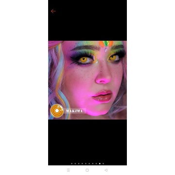 softlens makima kuning