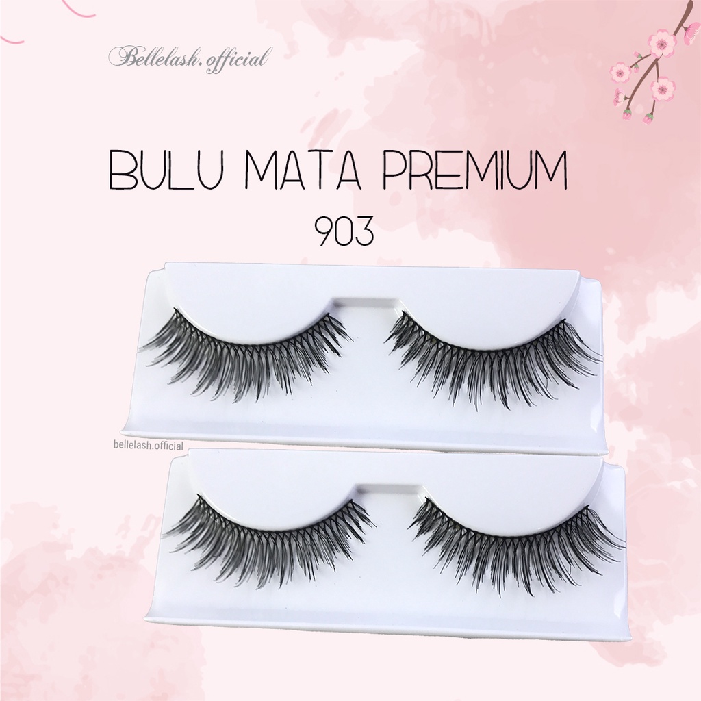 903 Bulu Mata Palsu Handmade Natural False Eyelash Eye Lashes Premium Series