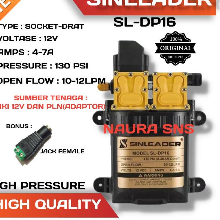 Top Product--POMPA DC 12V 80-130-250-320 PSI DINAMO POMPA SPRAYER / DINAMU PUMP DUAL PUMP / POMPA DC