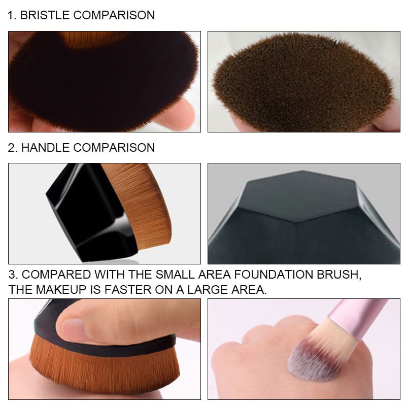 Foundation Brush Kuas Bedak / Kuas Foundation / Brush Mini MALLSHOPPING