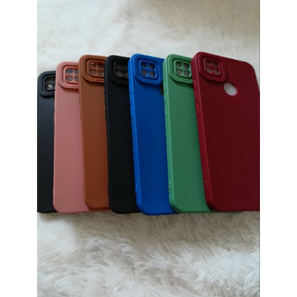 Softcase terbaru macaron pro camera redmi 10A/9C TPU CANDY PRO+macaron