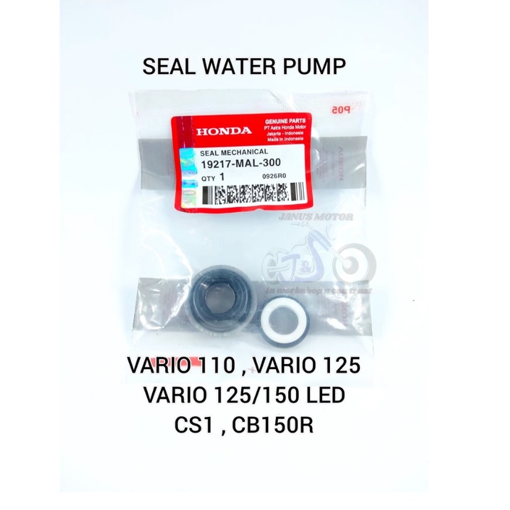 Seal water pum radiator KVB Vario 1000% ORI ASLI VARIO , 125 , VARIO 125 LED 150 LED pump