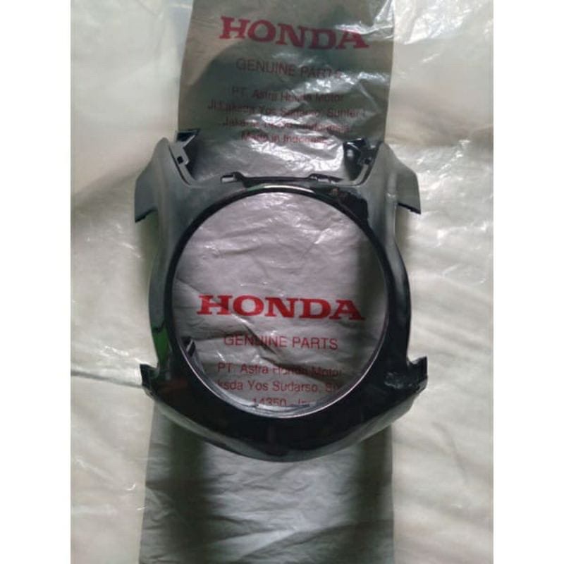 cover tt rr center scoopy k2f hitam dop sambungan body belakang scoopy terbaru 2021 hitam doff