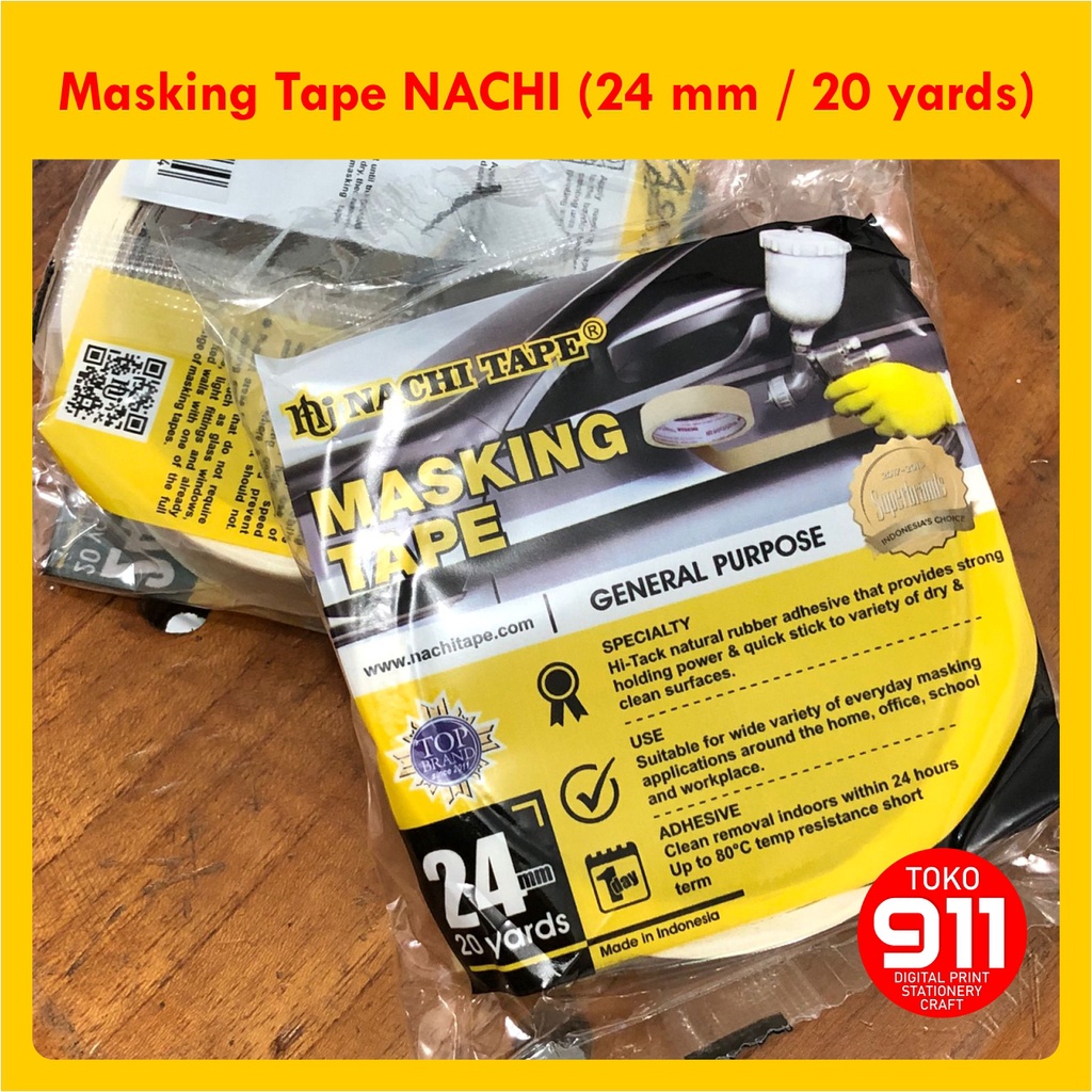 

Masking Tape (Isolasi Kertas) NACHI