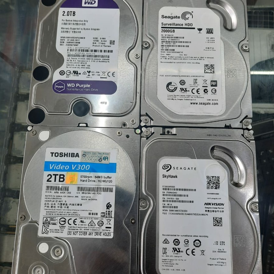 HARDISK SATA 2TB/HDD 3.5 inch 2TB/HDD PC 2000GB SATA