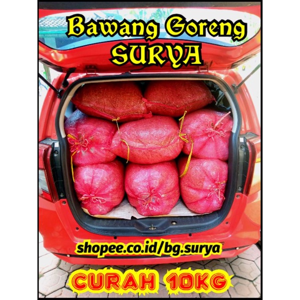 

BAWANG Merah & Putih GORENG Curah 10kg