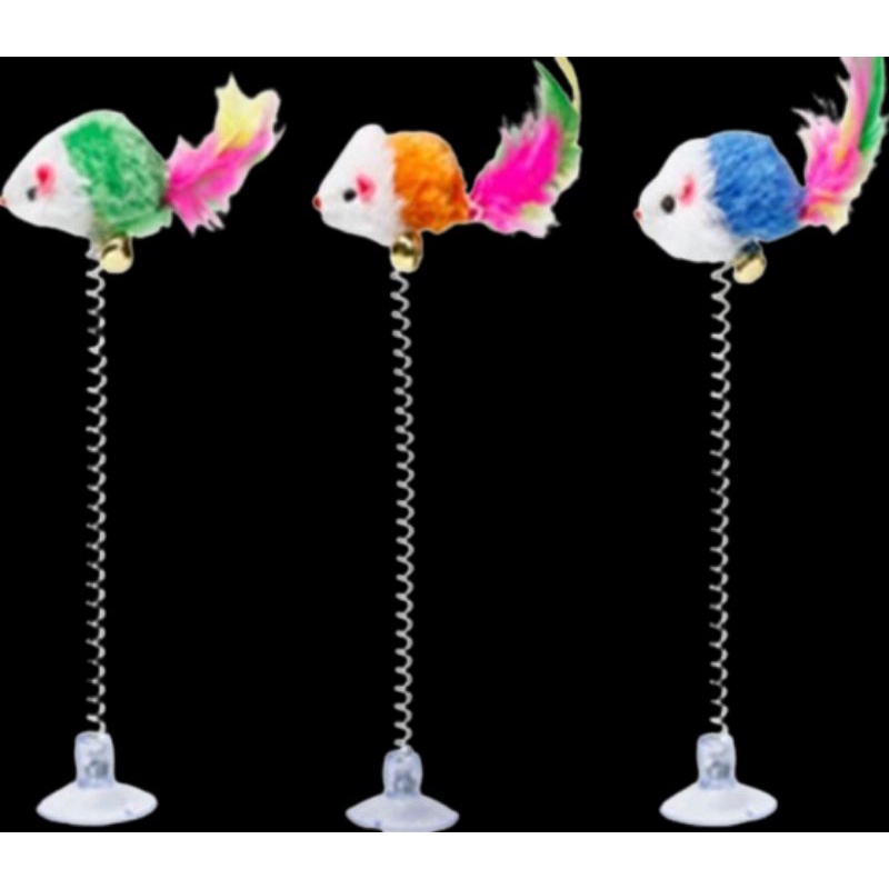 mainan kucing import pir tikus bulu kuringcang zeorfarm