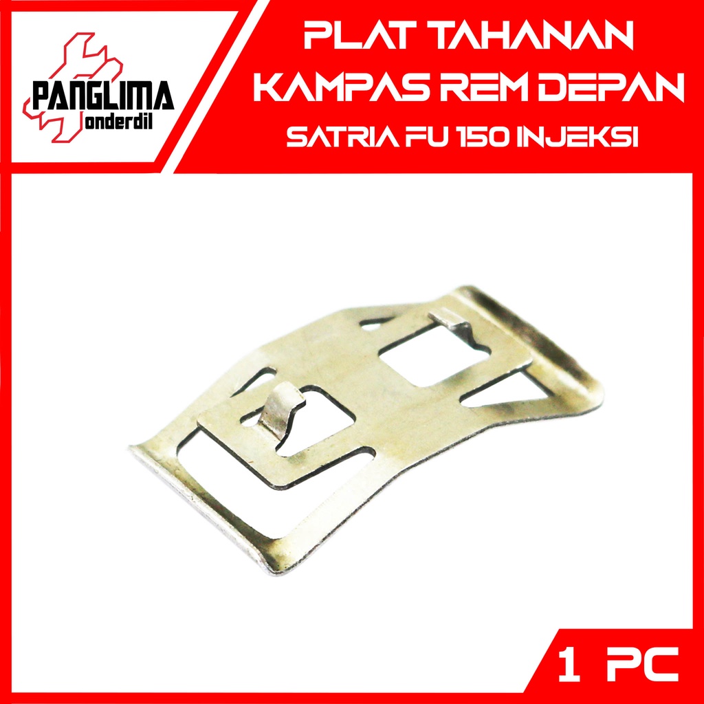 Plat Tahanan Kampas Rem Depan Satria FU 150 Injeksi-FI Pelat Dispad-Per-Spring Pad