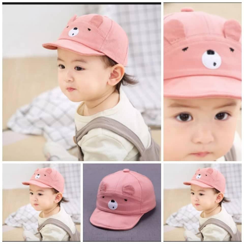 7.7 Topi Baseball anak Beruang / Topi beruang anak laki laki perempuan