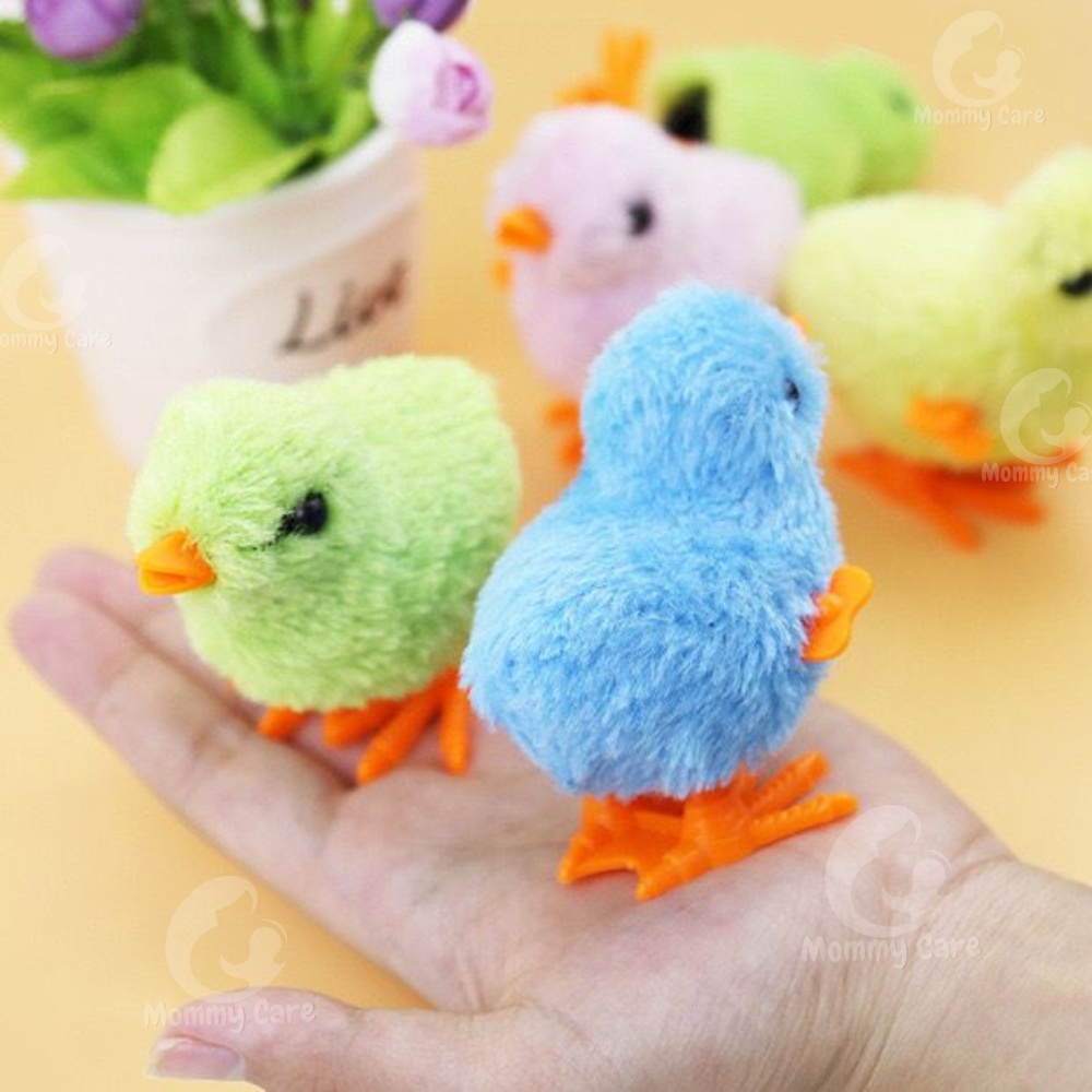 MOMMYCARE MAINAN ANAK AYAM BERJALAN MODEL PUTAR UNTUK ANAK AYAM PUTAR JAM