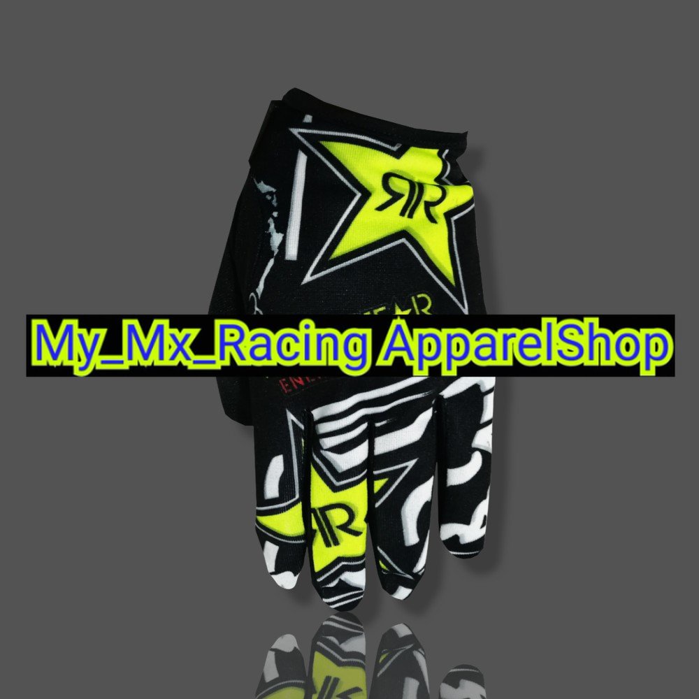 BISA COD Sarung Tangan Motocross - Sarung Tangan Trail - Sarung Tangan MX Motor Fullprint - 074