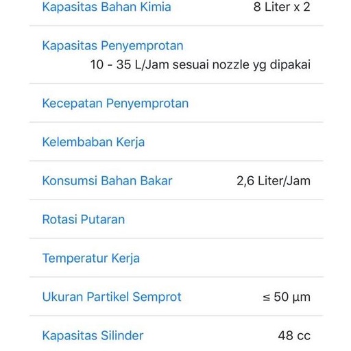 Mesin Fogging Ffm180P Firman Alat Semprot Nyamuk Alat Fogging Machine