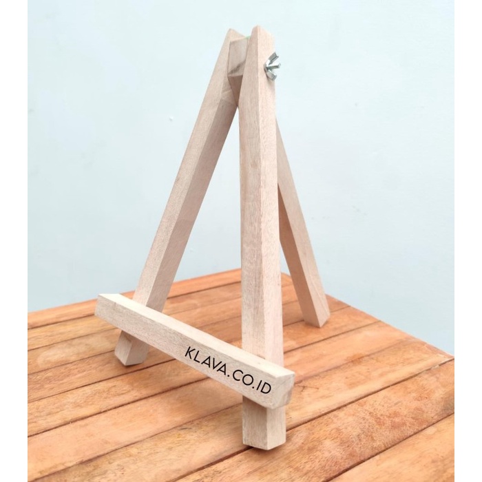 

Kusus Hari Ini Easel Mini Kayu Tripod Bingkai/Karvas Display Meja Klava Sale!!!