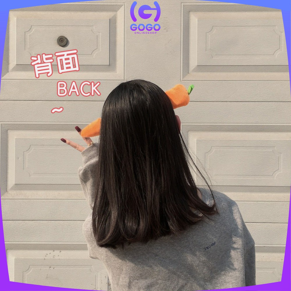 GOGO-C489 Bando Bentuk Ikan Wortel Akseskoris Rambut  Korean Style Wanita / Bando Cosplay Anak Perempuan Lucu / Bando Korea