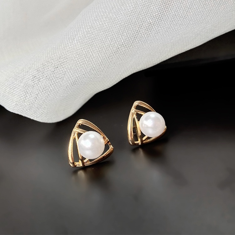 OILA anting mutiara korea pearl earrings korean fashion earring  jan117 (3D3)