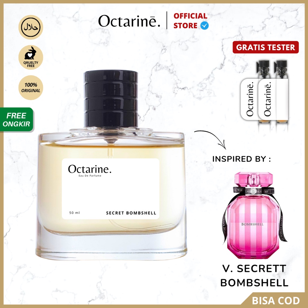 Octarine - Parfum Wanita Tahan Lama Aroma Manis Lembut Inspired By SECRET BOMBSHELL | Parfume Perfume Farfum Minyak Wangi Cewek Cowok Murah Original