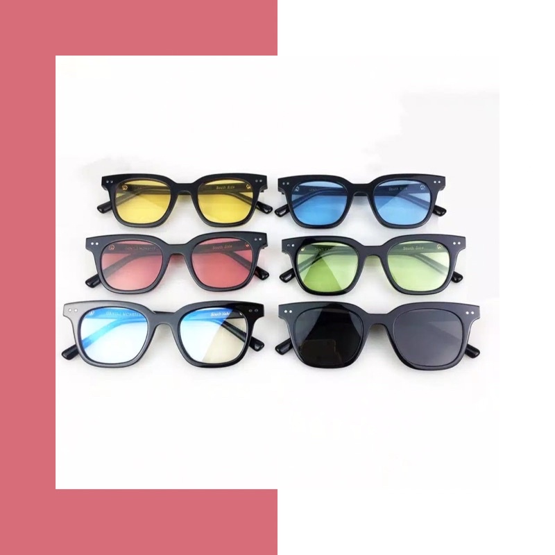 Kacamata fashion Small candy color sunglasses pria wanita model terbaru kacamata candy