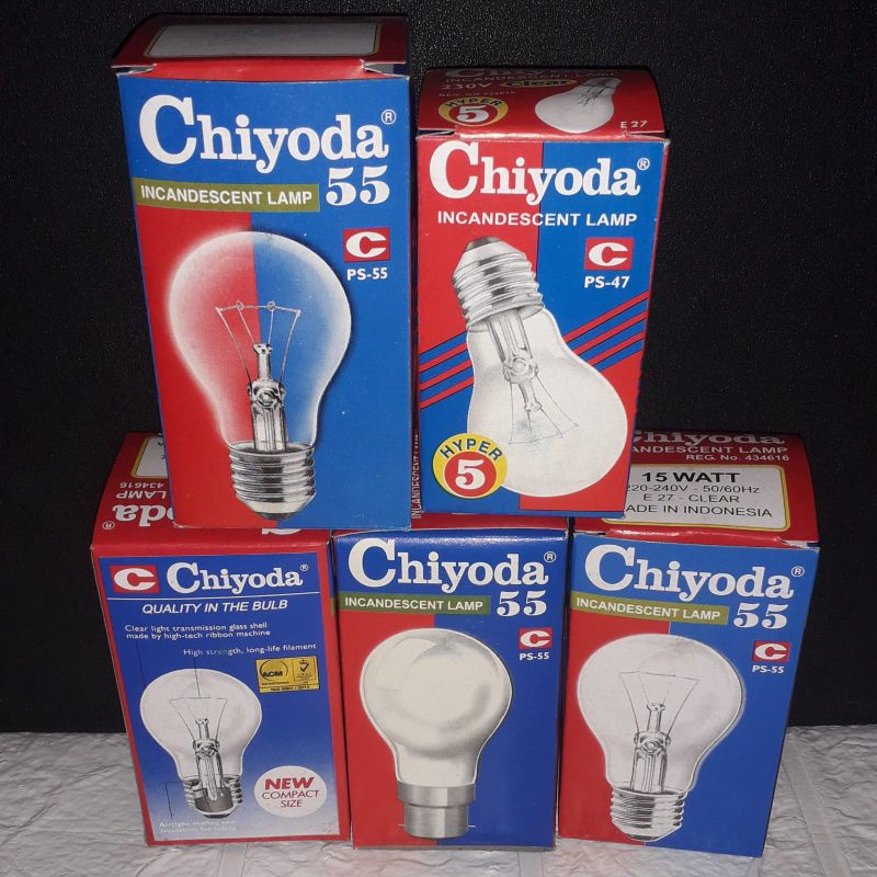 Lampu Pijar Kuning CHIYODA 5 watt