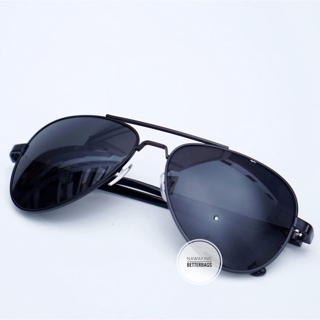 Kacamata Aviator Tangkai Elastis Unisex Pria Wanita / Kacamata Keren Cassual 50-01