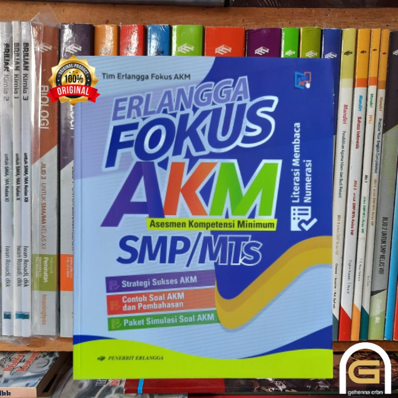 Erlangga Fokus AKM SMP/MTs By Tim Erlangga Fokus AKM