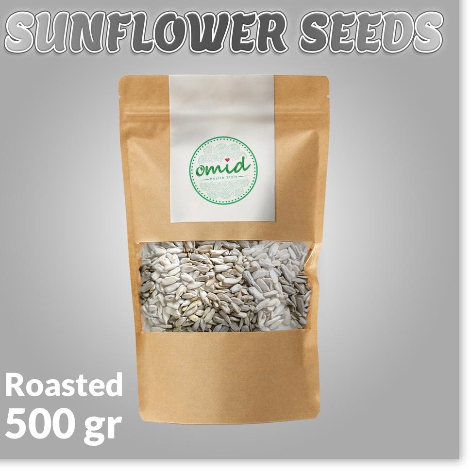 

KODEHh6H1--500 gr - Organic Roasted Sunflower Seeds No Shell | Biji Bunga Matahari Kupas Panggang (Kuaci)