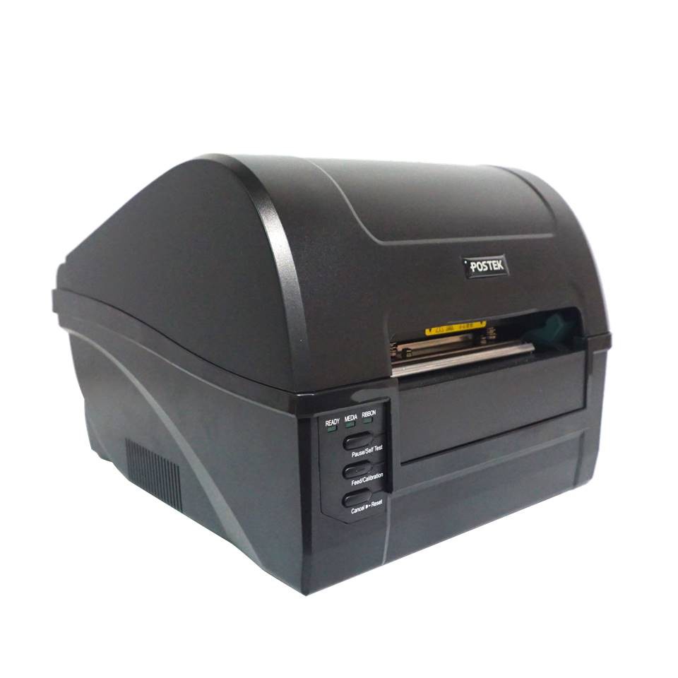 Printer Barcode Postek C168 USB Printer Label 110MM Transfer Thermal Printer C-168 C 168 Ribbon 110x300