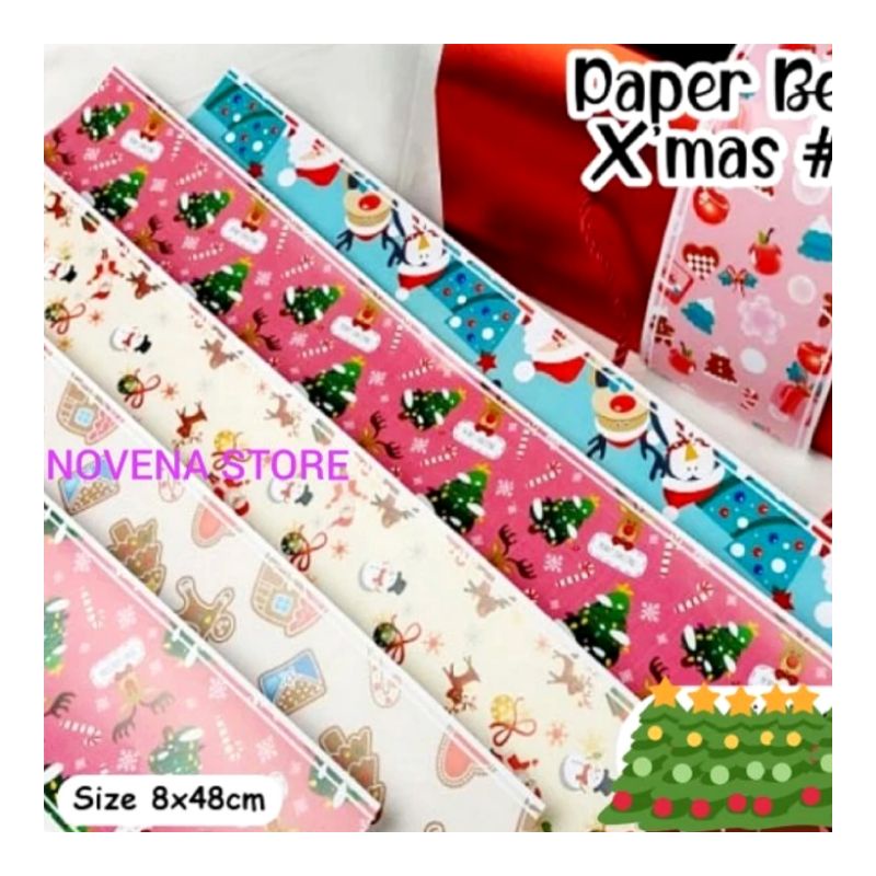 

PAPER BELT NATAL HIASAN TOPLES BOX KOTAK DUS HAMPER MERRY CHRISTMAS-X'MAS2235