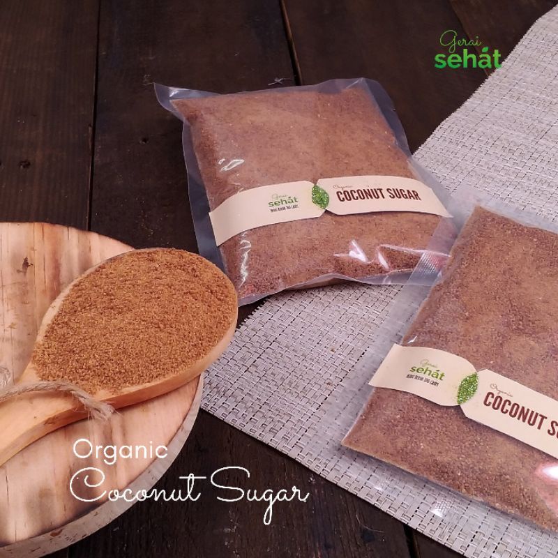 

coconut sugar 500 gr*/palm sugar/pemanis organik/gula kelapa/gula aren