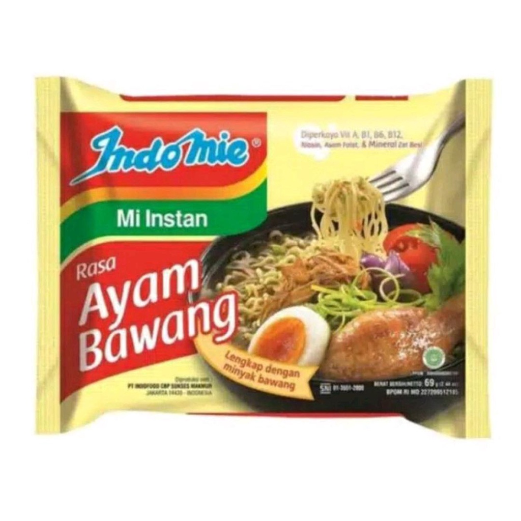 Indomie Kuah Ayam Bawang - Mie Kuah Indomie