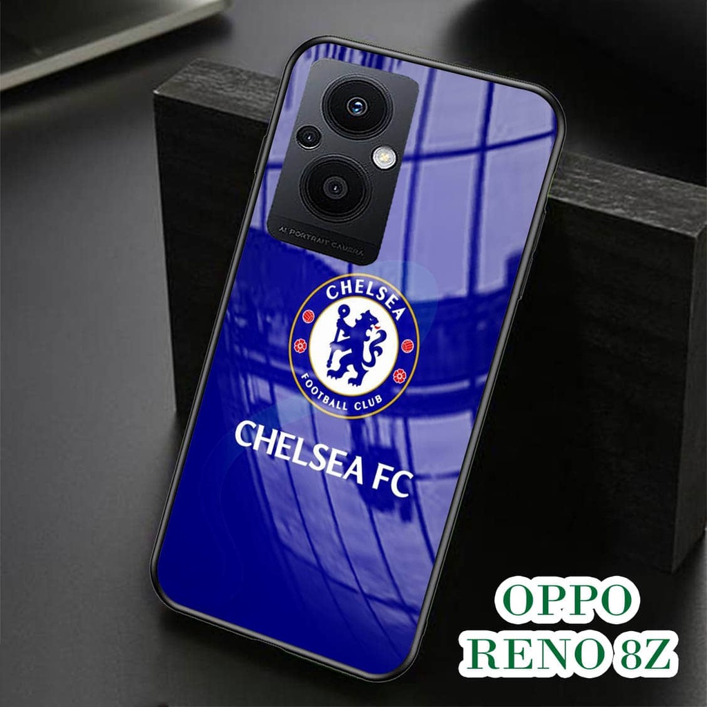 Softcase Glass Kaca OPPO RENO 8Z - Casing HP OPPO RENO 8Z [ S22 ].