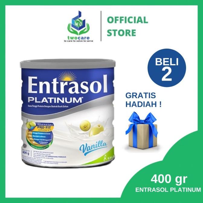 

[ COD ] Entrasol Senior Coklat 400 gr - Susu Lansia