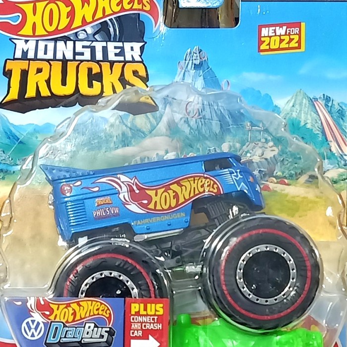 Gaya Hot Wheels Monster Trucks - Vw Drag Bus - Hotwheels Truck Murah