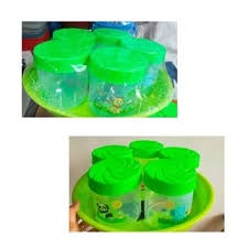 TONAM BULAT 6IN 1 TOPLES WADAH SAJI SNACK BUNDAR