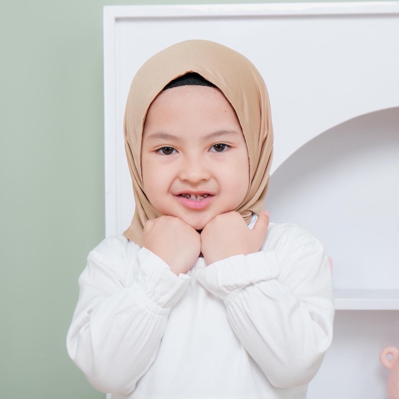 Jilbab Instan Jersey Anak Perempuan 0-5 Tahun