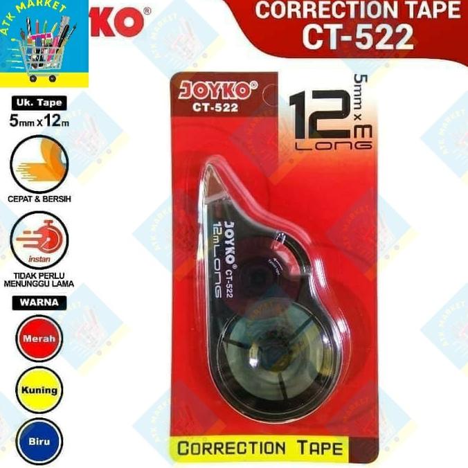 

```````] Tip Ex Kertas / Tip X Kertas / Correction Tape / Pen CT-522 JOYKO