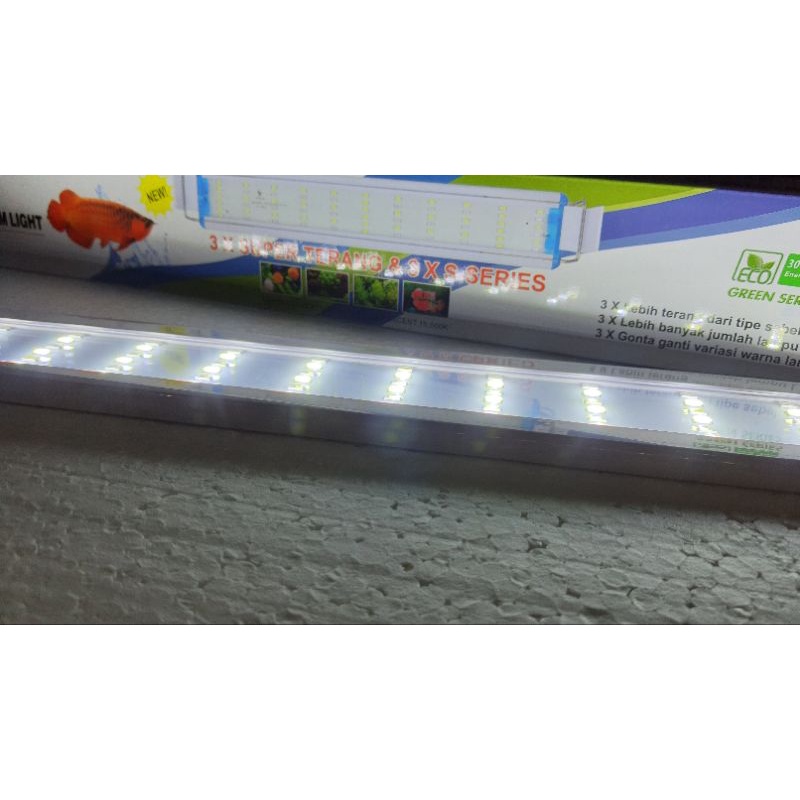 Lampu led aquarium lampu gantung aquarium recent S500 3X Ganti Mode