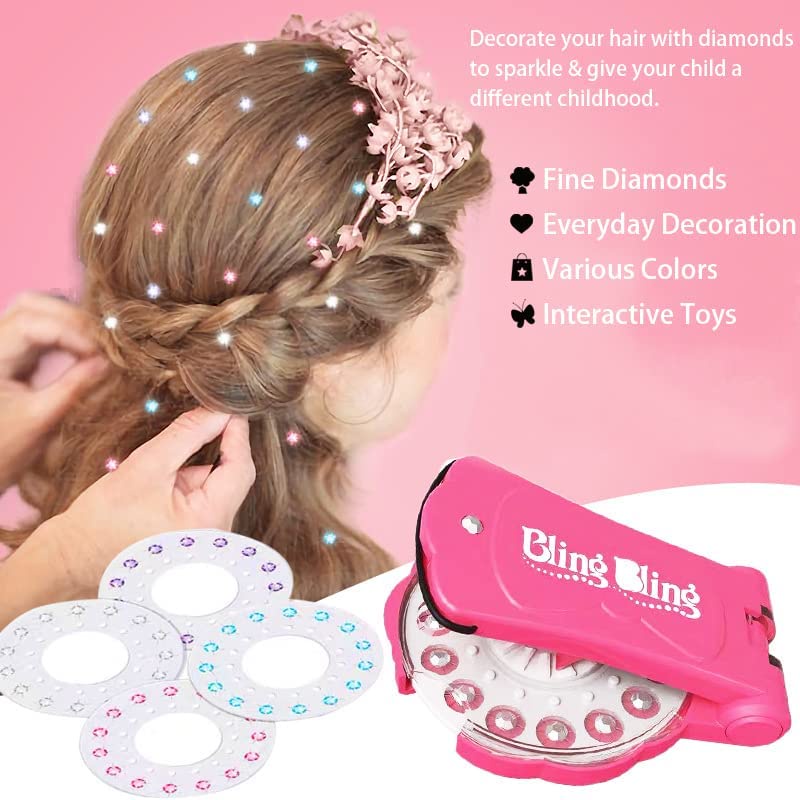 Bling Bling Diamond Hair Stapler