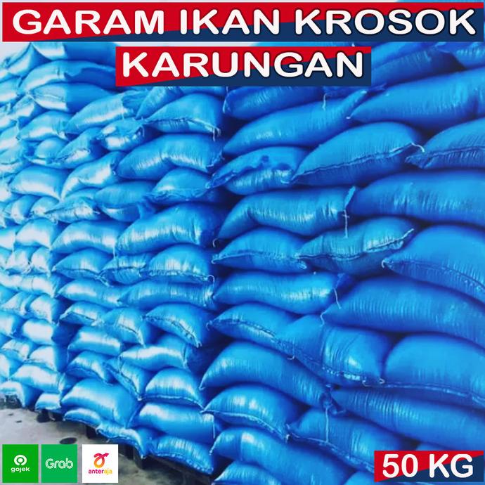 Garam Kasar Garam Krosok Garam Ikan Karungan 50Kg 25Kg Garam Ikan