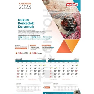 Kalender Rodja Dinding 2023 | Kalender Dinding 2023 Masehi