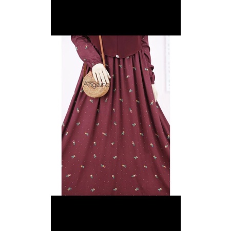 preloved Cactus maroon by atelier angelina