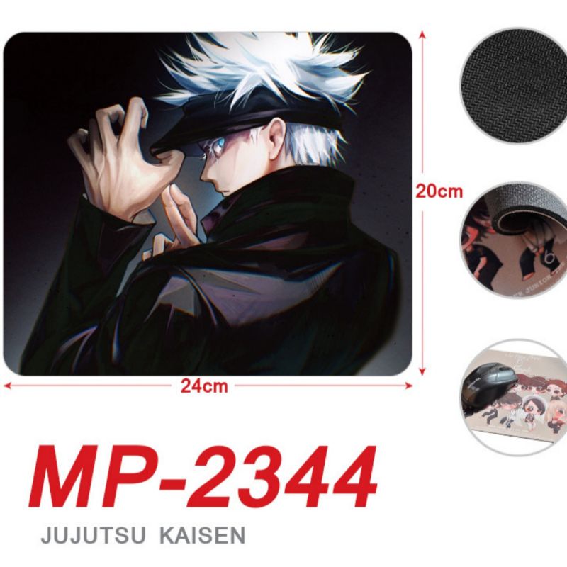 [COD] Mouse Pad Gaming Komputer Jujutsu Kaisen 20x24 cm high quality print anti slip