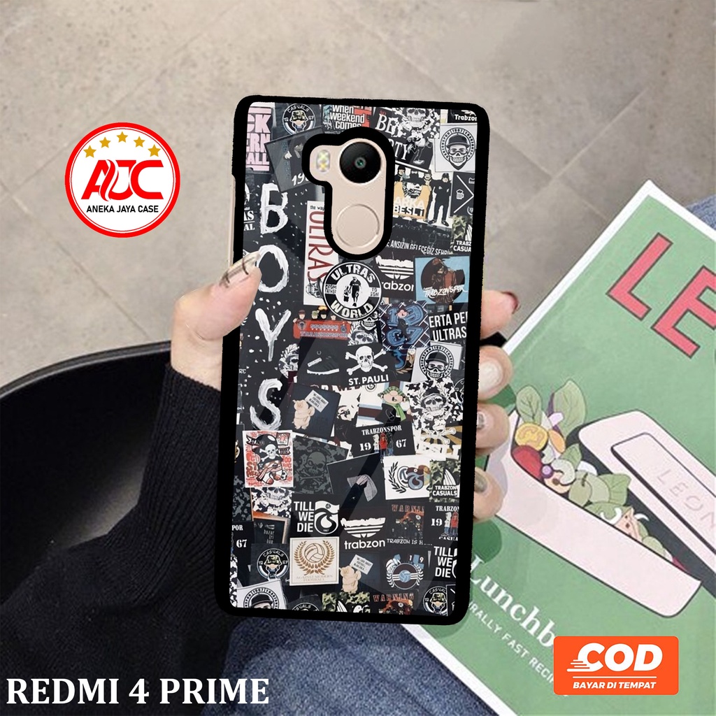 Case XIAOMI REDMI 4 PRIME Casing REDMI 4 PRIME Motif AESTERNDM Aneka case Casing aero Sofcase Case h