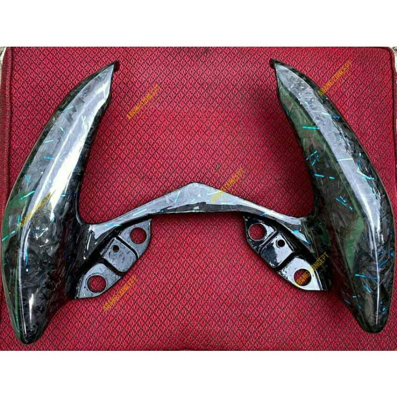 ORIGINAL SADEL JOK BEHEL BELAKANG YAMAHA ALLNEW NMAX MODEL TANDUK CARBON KEVLAR